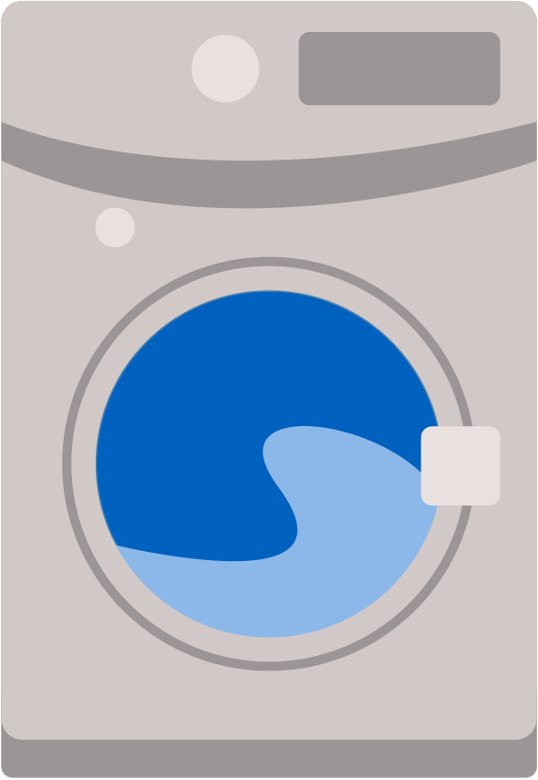 A Picture of a washer